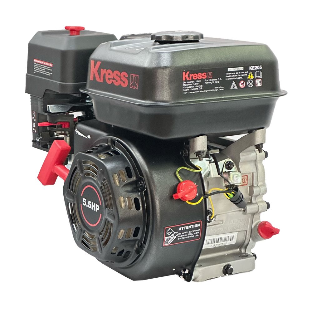 Kress KE205R 5.5HP Gasoline Engine 4-Stroke (Reduction Low Speed) | Kress by KHM Megatools Corp.