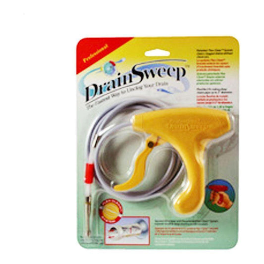 Drain Sweep Flexible Cleaning Anti Clog Tool 6mmX4ft | Drain Sweep by KHM Megatools Corp.