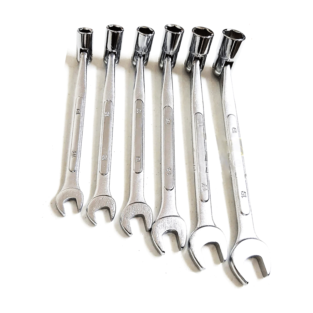 TopMax TWT-10175 Flexible Socket Combination Wrench Set 6Pcs | KHM ...