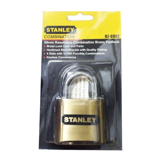 Stanley 82-6982 Combination Padlock 4-Digits | Stanley by KHM Megatools Corp.