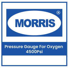 Morris Pressure Gauge For Oxygen 4500Psi