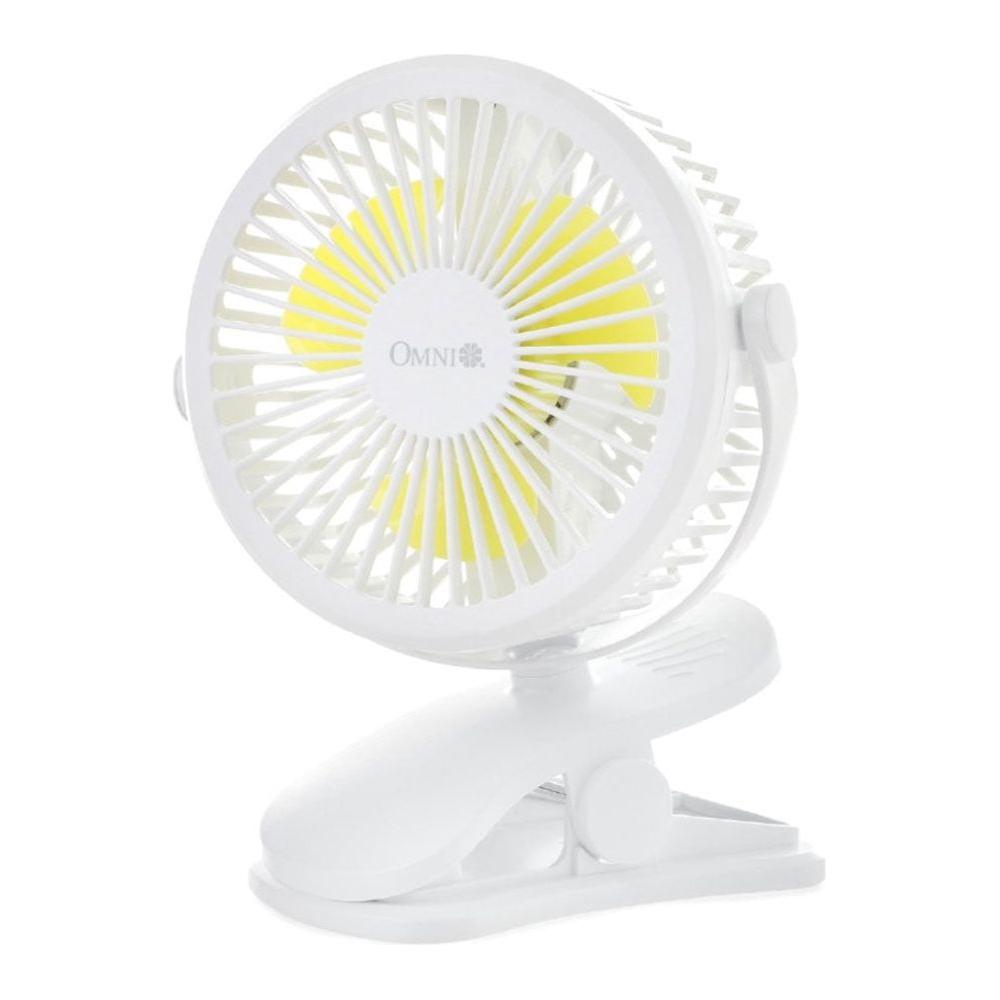 Omni RDF-100 Mini Rechargeable Desk Fan