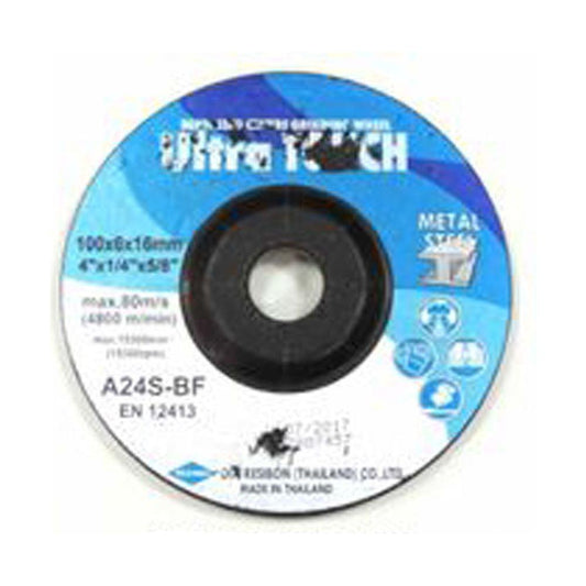 Resibon UDCQS-100 Grinding Disc 4" for Stainless (Depressed) | Resibon by KHM Megatools Corp.