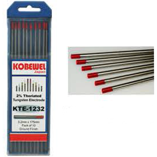 Kobewel Thoriated Tungsten Electrode 10Pcs | Kobewel by KHM Megatools Corp.