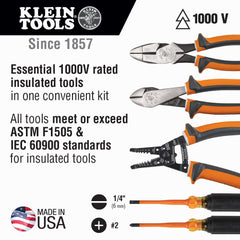 Klein 94130 5in1 Insulated Tools Kit 1000V
