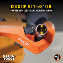 Klein 50061-9 Quick Adjust Tubing Cutter 1-5/8"