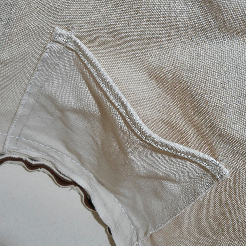 Klein 5104S Canvas Bucket Leather Bottom Swivel Snap 12"