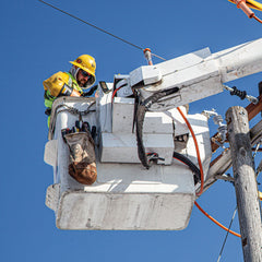 Klein 5104S Canvas Bucket Leather Bottom Swivel Snap 12"