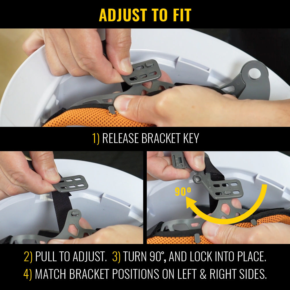 Klein 60407 Full Brim w/ Headlamp Vented Hard Hat