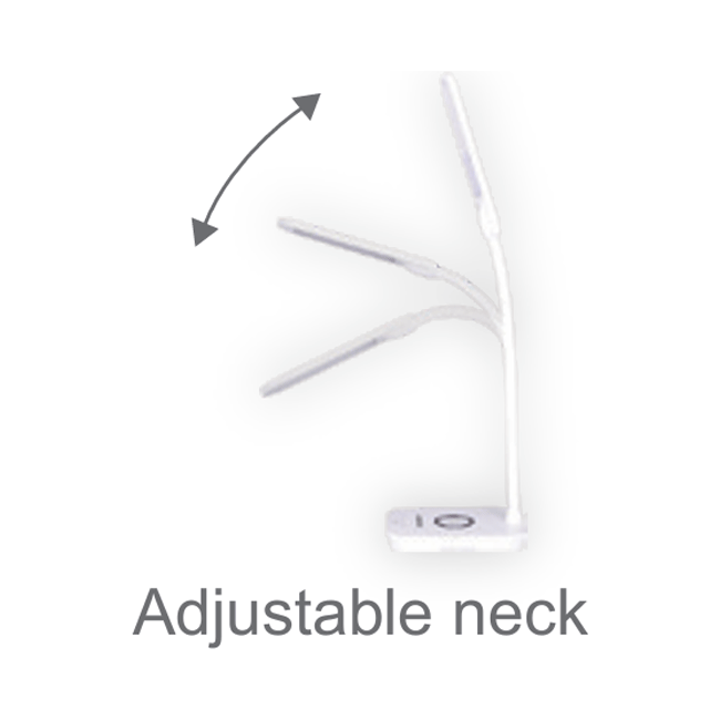 Firefly LED Tricolor Desk Lamp with Built-In Wireless Charging Pad | Firefly by KHM Megatools Corp.