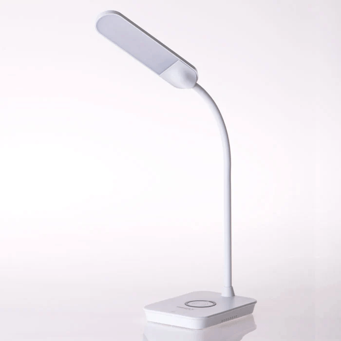 Firefly LED Tricolor Desk Lamp with Built-In Wireless Charging Pad | Firefly by KHM Megatools Corp.