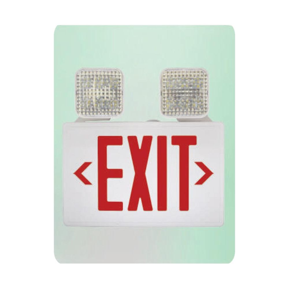 Omni LED X-502 Automatic Emergency Exit Sign Lamp Light Combo - KHM Megatools Corp.