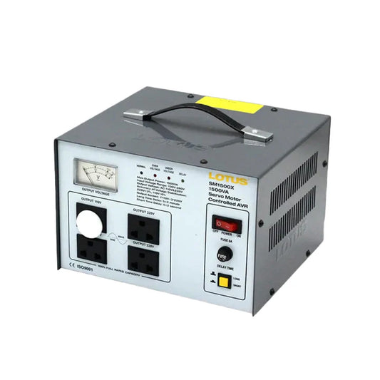 Lotus SM1500X Automatic Voltage Regulator Servo Motor 1500VA