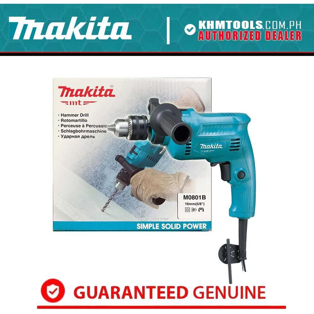 Makita MT M0801B Hammer Drill 5 8 500W KHM Megatools Corp