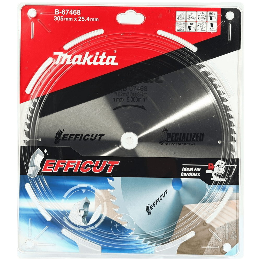 Makita B-67468 Circular Saw Blade 12" x 80T for Wood - KHM Megatools Corp.