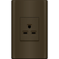 Royu MD901/DG 1-Gang Aircon Outlet Set 20A (Plano) [Dark Gray] | Royu by KHM Megatools Corp.