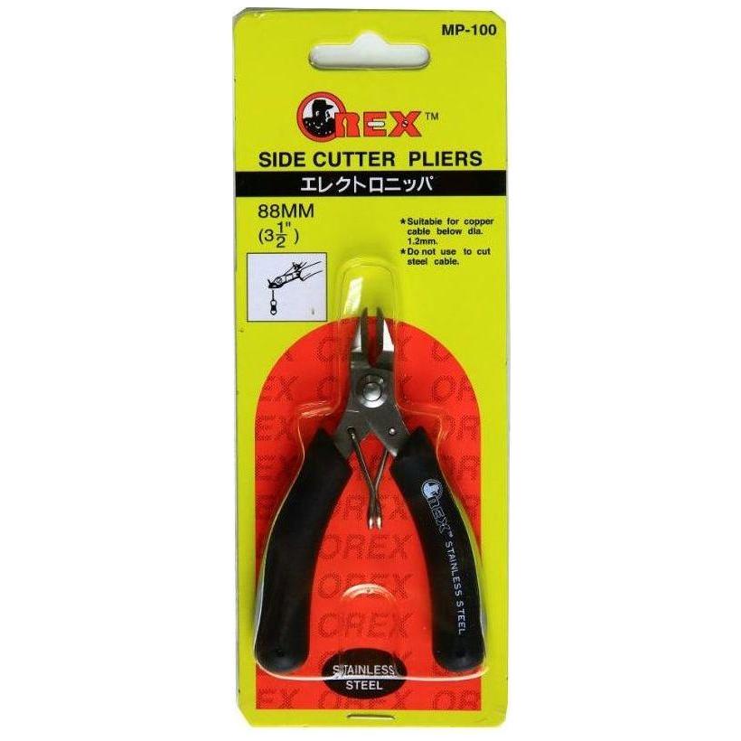 Orex MP-100 Mini Side Cutting Pliers / Side Cutters 3-1/2" - KHM Megatools Corp.