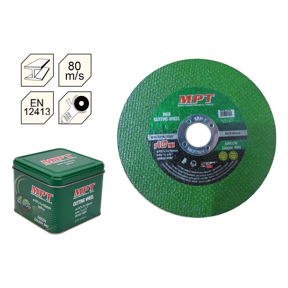 MPT MJD01001-10710G Double Net Ultra Thin Cutting Wheel 4