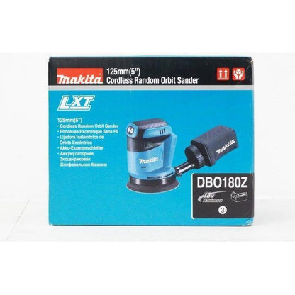 Makita DBO180Z 18V Cordless Random Orbit Sander (LXT-Series) [Bare] | Makita by KHM Megatools Corp.
