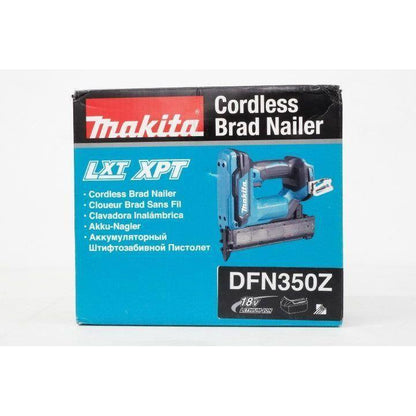 Makita DFN350Z 18V Cordless Brad Nailer (LXT-Series) [Bare] | Makita by KHM Megatools Corp.
