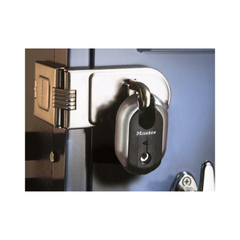 Master Titanium Reinforce Padlock w/ Shrouded and Rotary Shackle