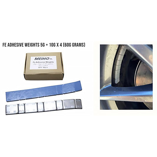 Meiho Fe (Iron) Wheel Weights | Meiho by KHM Megatools Corp.