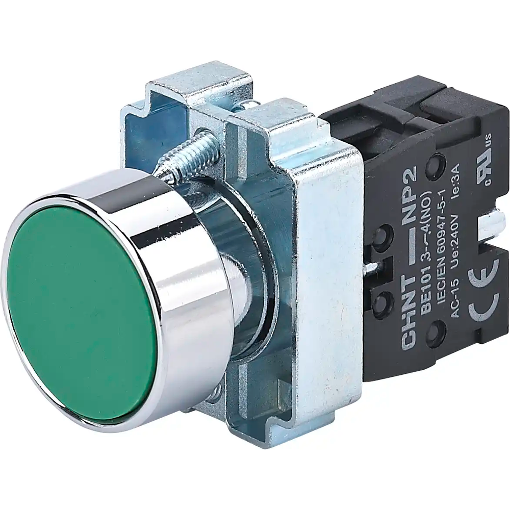 Chint Metal Headed Push Button (Non-Illuminated) 220VAC | Chint by KHM Megatools Corp.