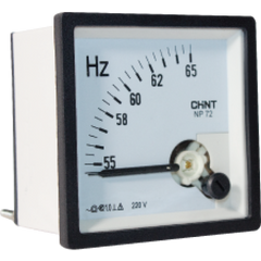 Chint NP72-Hz Analog Panel Frequency Meter