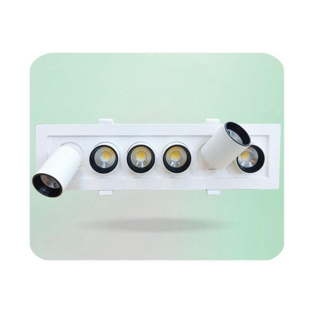 Omni LED Recessed Rectangular Spot Ceiling Downlight (Spotlight) – KHM ...
