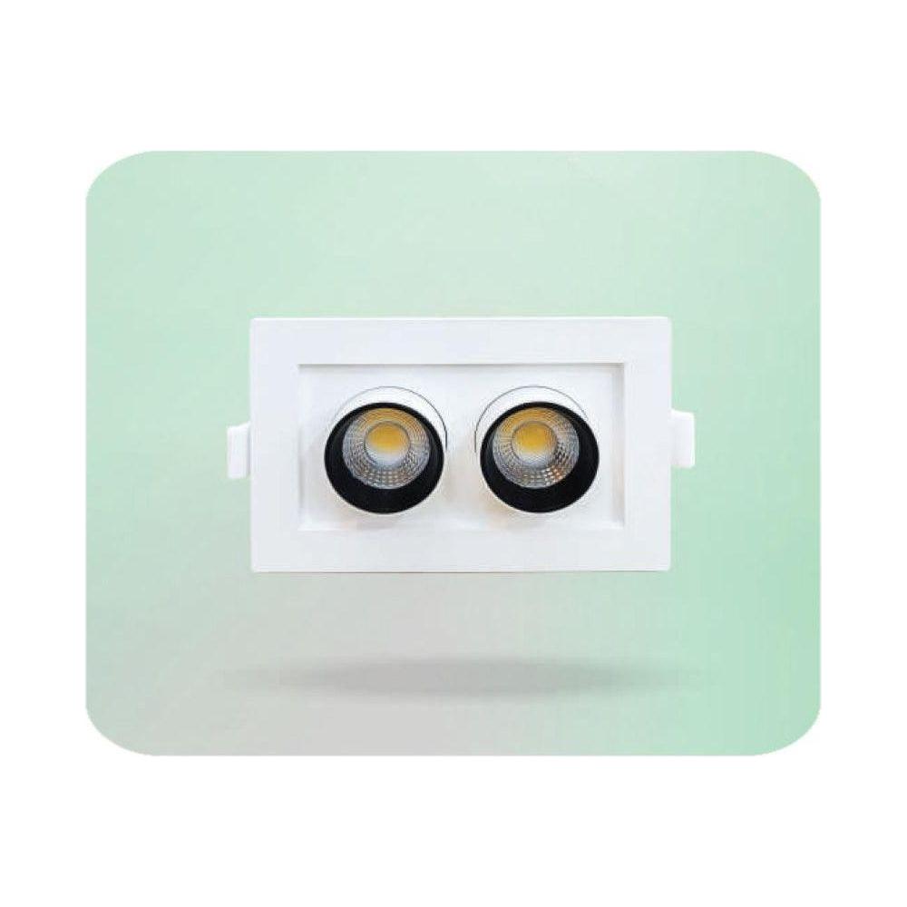 Omni LED Recessed Rectangular Spot Ceiling Downlight (Spotlight) | KHM ...