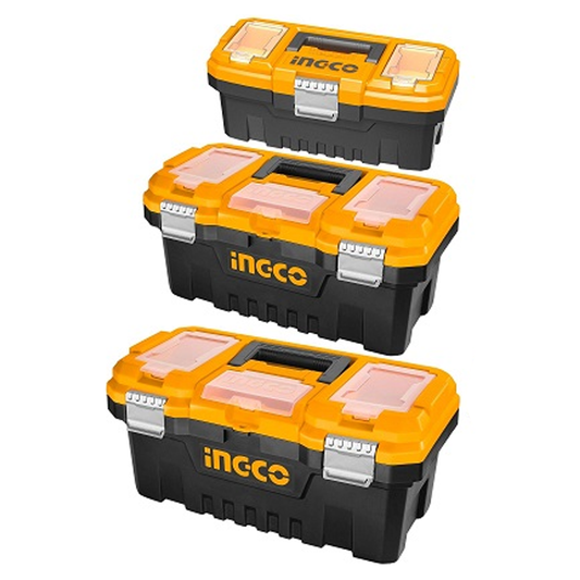 Ingco PBXK0302 Plastic Tool Box Set 3Pcs | Ingco by KHM Megatools Corp.