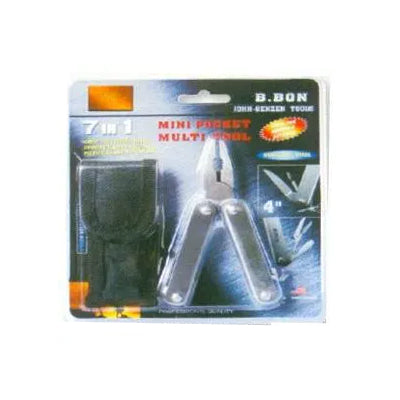 John Benzen PLB007 Pocket Tool 7 in 1 w/ Nylon Pouch
