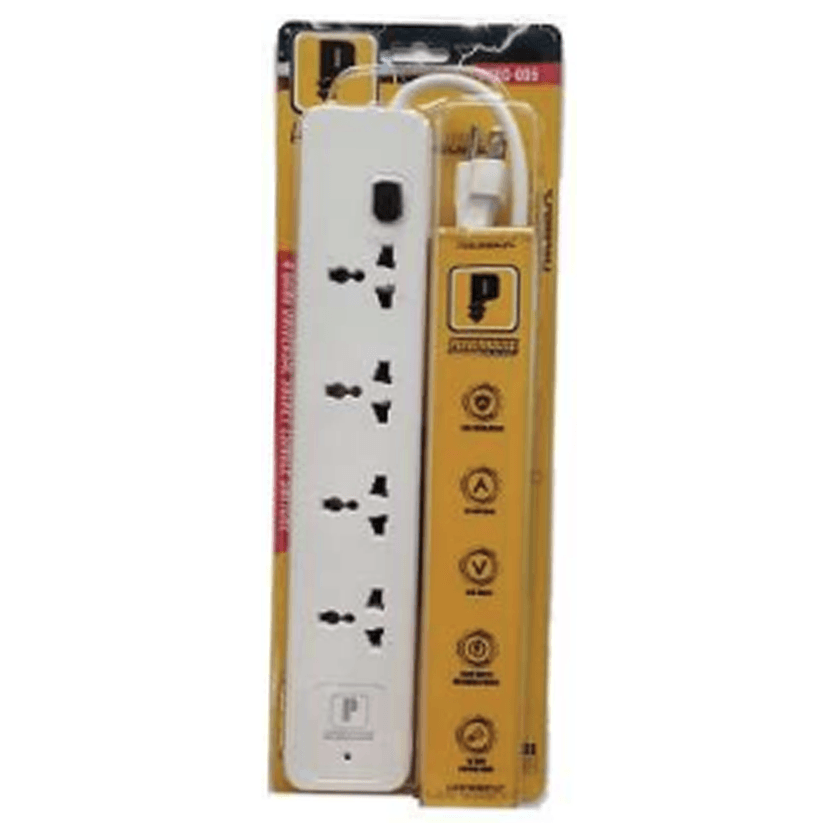 Powercode Extension Single Powerhouse Electric Extension Cord With Single Switch And Overload ...