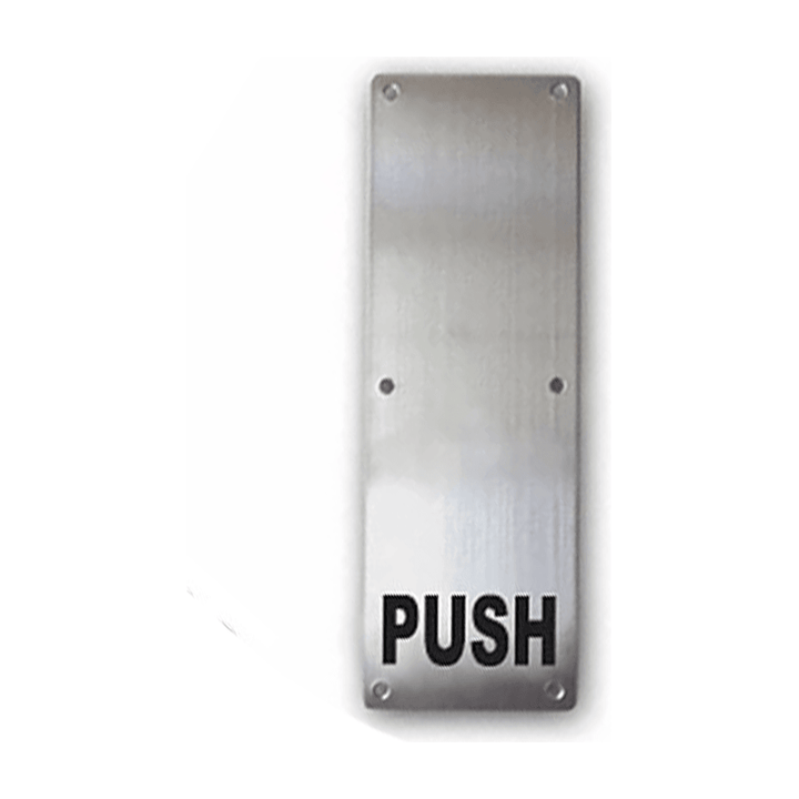 Powerhouse Stainless Push Plate – KHM Megatools Corp.