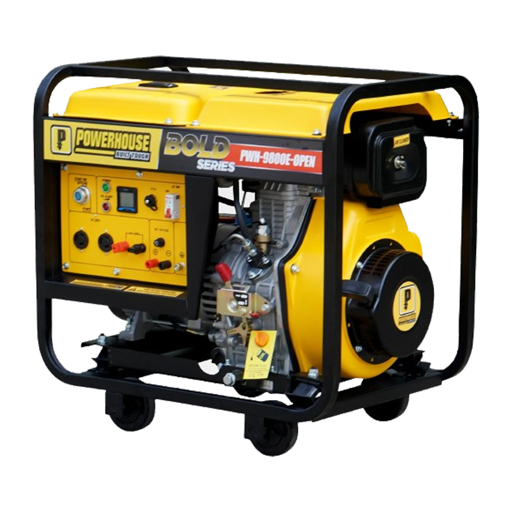 Powerhouse PH-9800-OPEN Diesel Open Type Generator 8.0KVA | Powerhouse by KHM Megatools Corp.