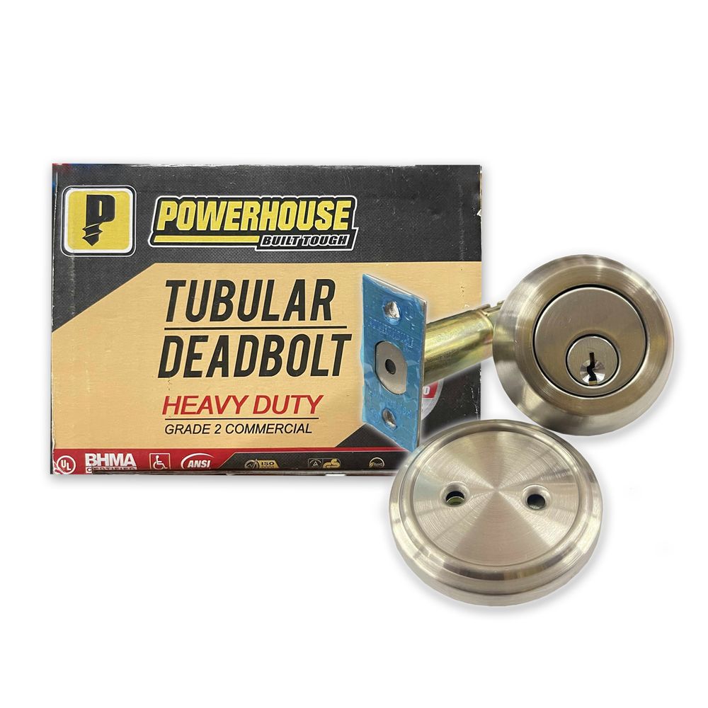 Powerhouse Deadbolt Ansi Grade 2 UL Listed | Powerhouse by KHM Megatools Corp.