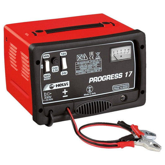 Helvi Progress 17 Car Battery Charger 12.5A | Helvi by KHM Megatools Corp.