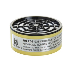 Blue Eagle RC206 Chemical Respirator Filter Cartridge (Vapour & Acid) [RC-206]