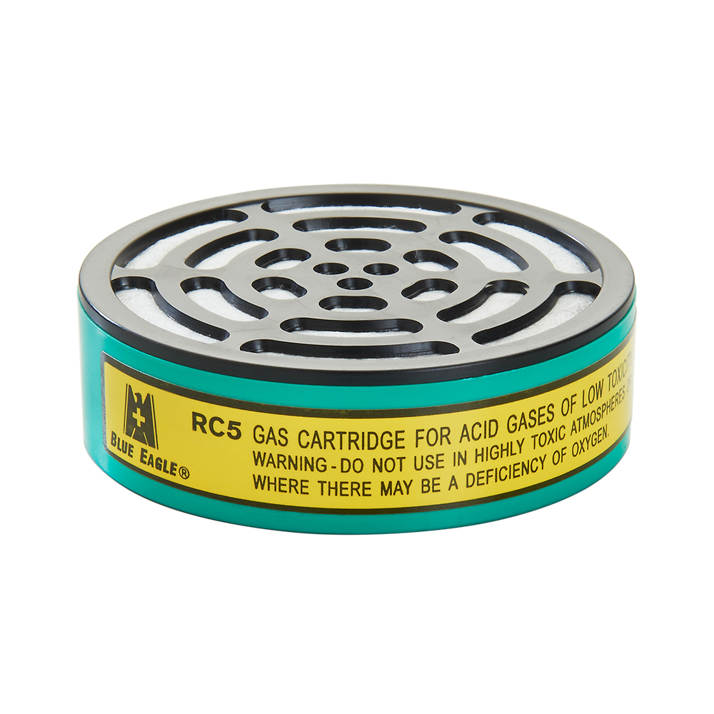Blue Eagle RC5 Chemical Respirator Filter Cartridge (Acid) [RC-5]