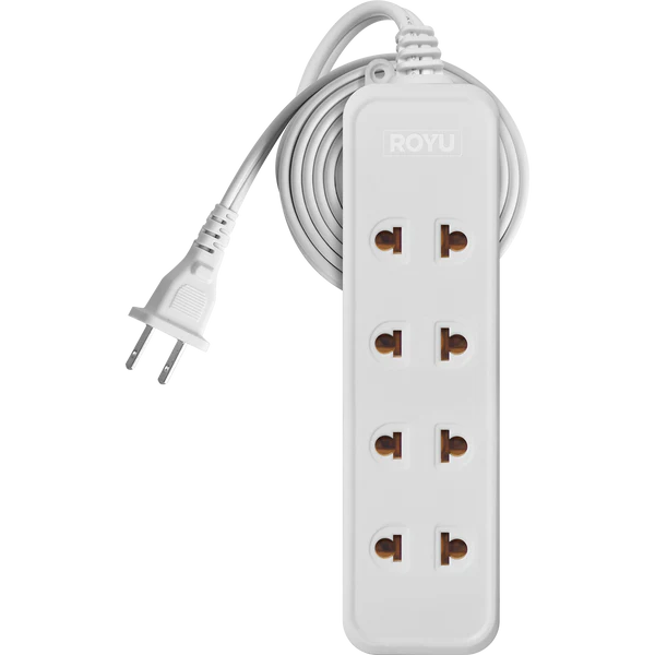 Royu REDEC115 ( 4+1 Gang ) Universal Outlet + 1 Pin Outlet Extension Cord