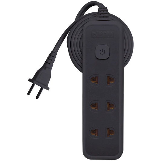 Royu REDEC134-6 ( 3+1 Gang ) Push Button Switch with Light Indicator (6 Meters ) | Royu by KHM Megatools Corp.