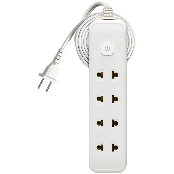 Royu REDEC135-9 ( 4+1 Gang ) Push Button Switch with Light Indicator (9 Meters) | Royu by KHM Megatools Corp.