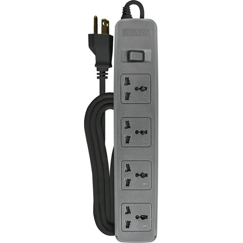 Royu REDEC604 One Master Switch 10A (Regular Extension Cords ) | Royu by KHM Megatools Corp.