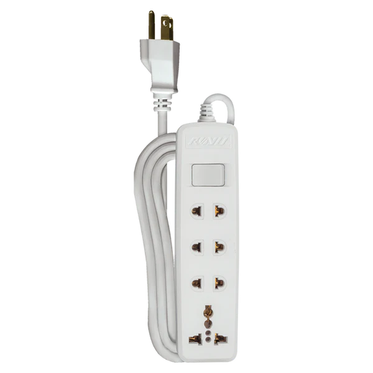 Royu REDEC613 Universal Extension Cord with 1 Main Switch | Royu by KHM Megatools Corp.