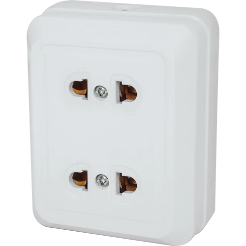 Royu REDOU202 2-Gang Outlet 10A | Royu by KHM Megatools Corp.