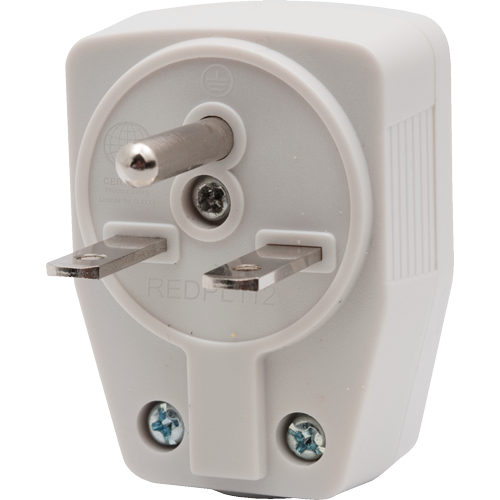 Royu REDPL112 Tandem Ground Plug ( 20A ) | Royu by KHM Megatools Corp.