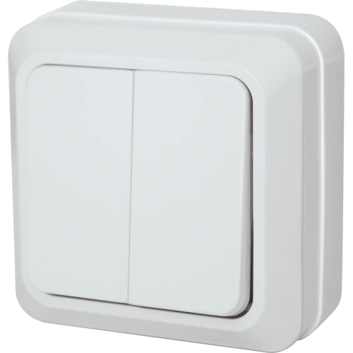 Royu REDSW202 2-Gang Switch 10A | Royu by KHM Megatools Corp.