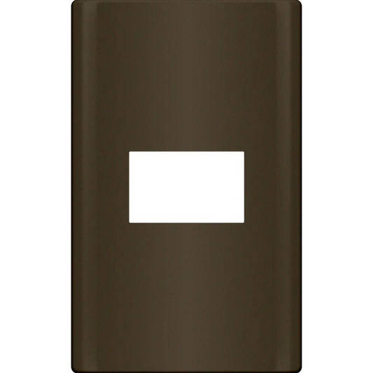 Royu RMP1/DG  1-Gang Plate (Plano) [Dark Gray] | Royu by KHM Megatools Corp.