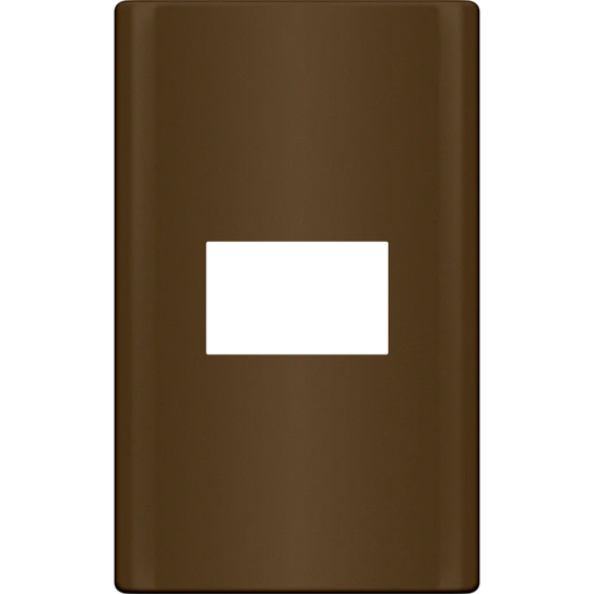 Royu RMP1/DW 1-Gang Plate (Plano) [Dark Wood] | Royu by KHM Megatools Corp.