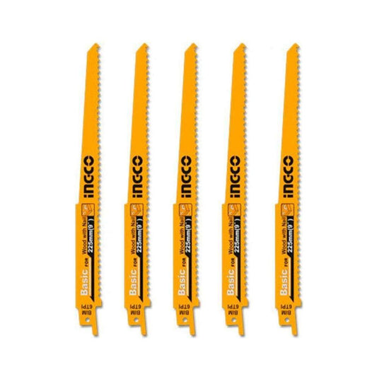 ingco RSB1111DF Reciprocating Saw Blades Set for Wood With Nail - KHM Megatools Corp.